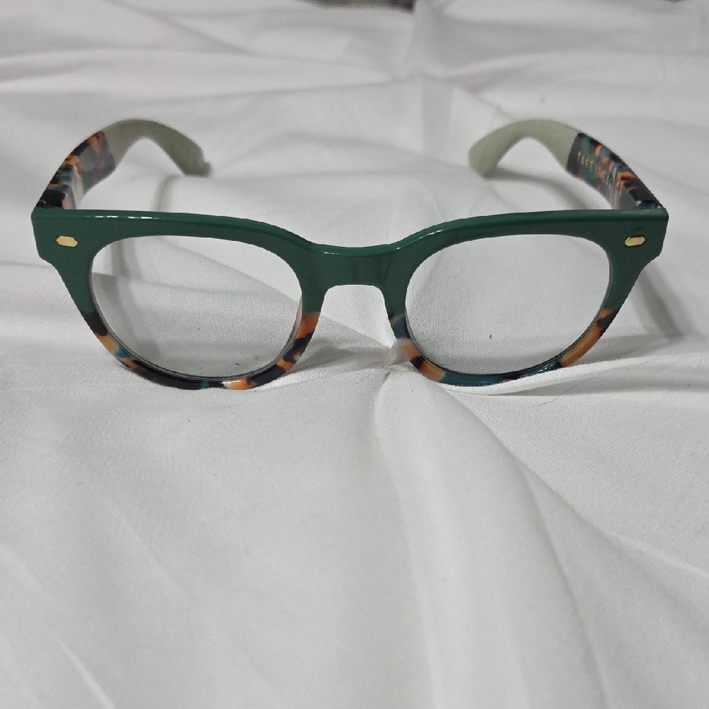 Stylish Green and Tortoise Shell Women's Glasses